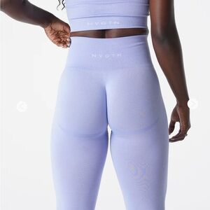 •NVGTN• Periwinkle Curve Seamless Leggings